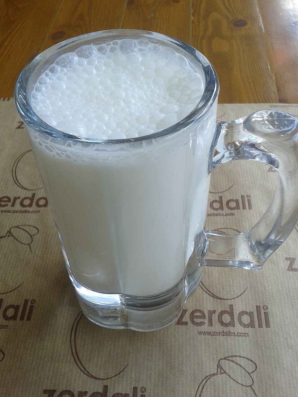 Ayran, salted yogurt drink